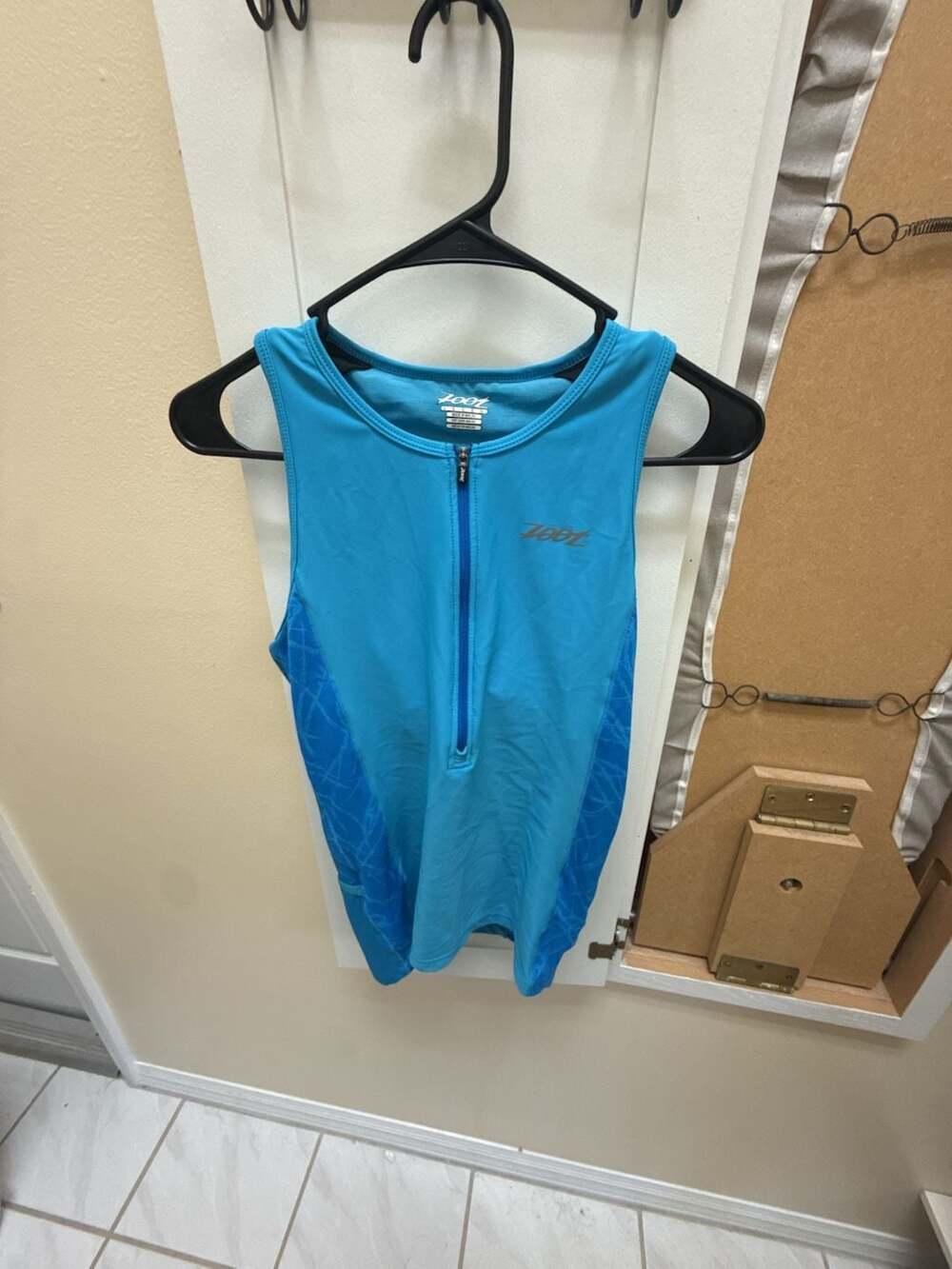 Zoot Sports Women's Triathlon Tank Top Blue Size Large